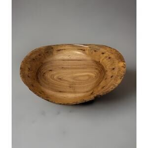 Beautiful Hand Turned Wooden Fruit Bowl